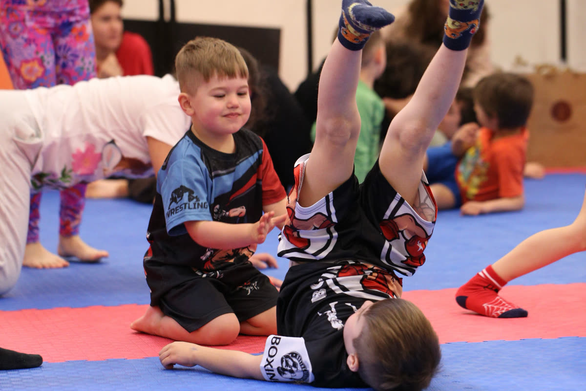 Тренировка дошкольников 4–7 лет в PLATFORMA Jiu Jitsu